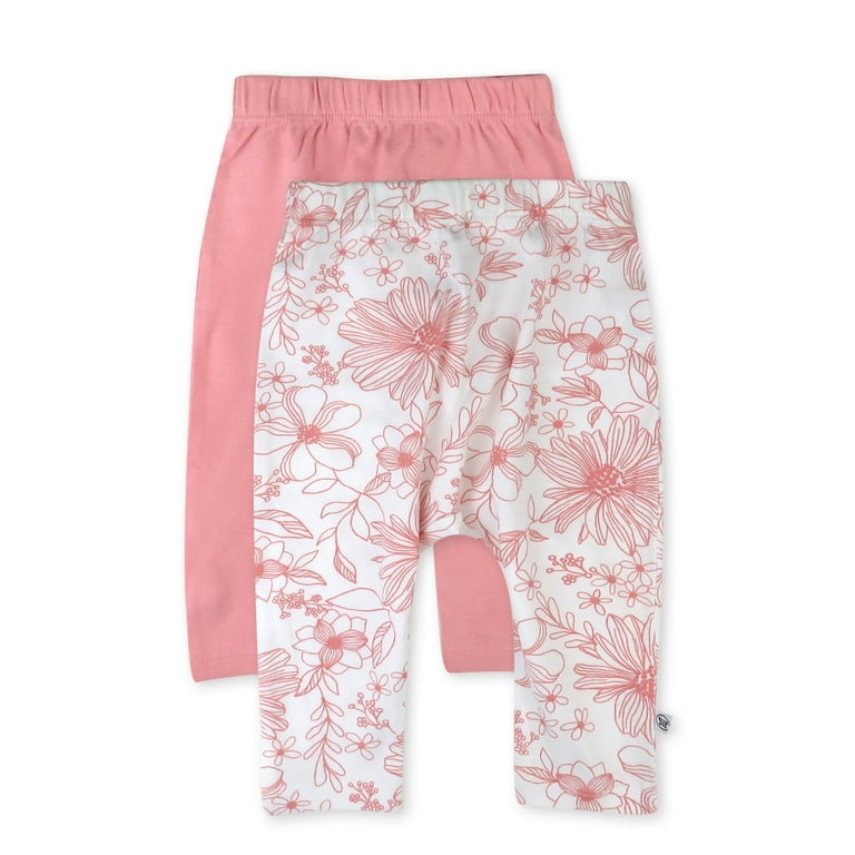 ORGANIC COTTON PANTS, NEWBORN GIRL ORGANIC COTTON PANTS, NEWBORN GIRL
