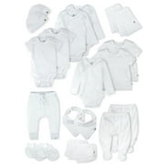 Baby Boy or Girl Gender Neutral Organic Cotton Hittin the Town Gift Set, 20 Piece (Newborn-6 Months)