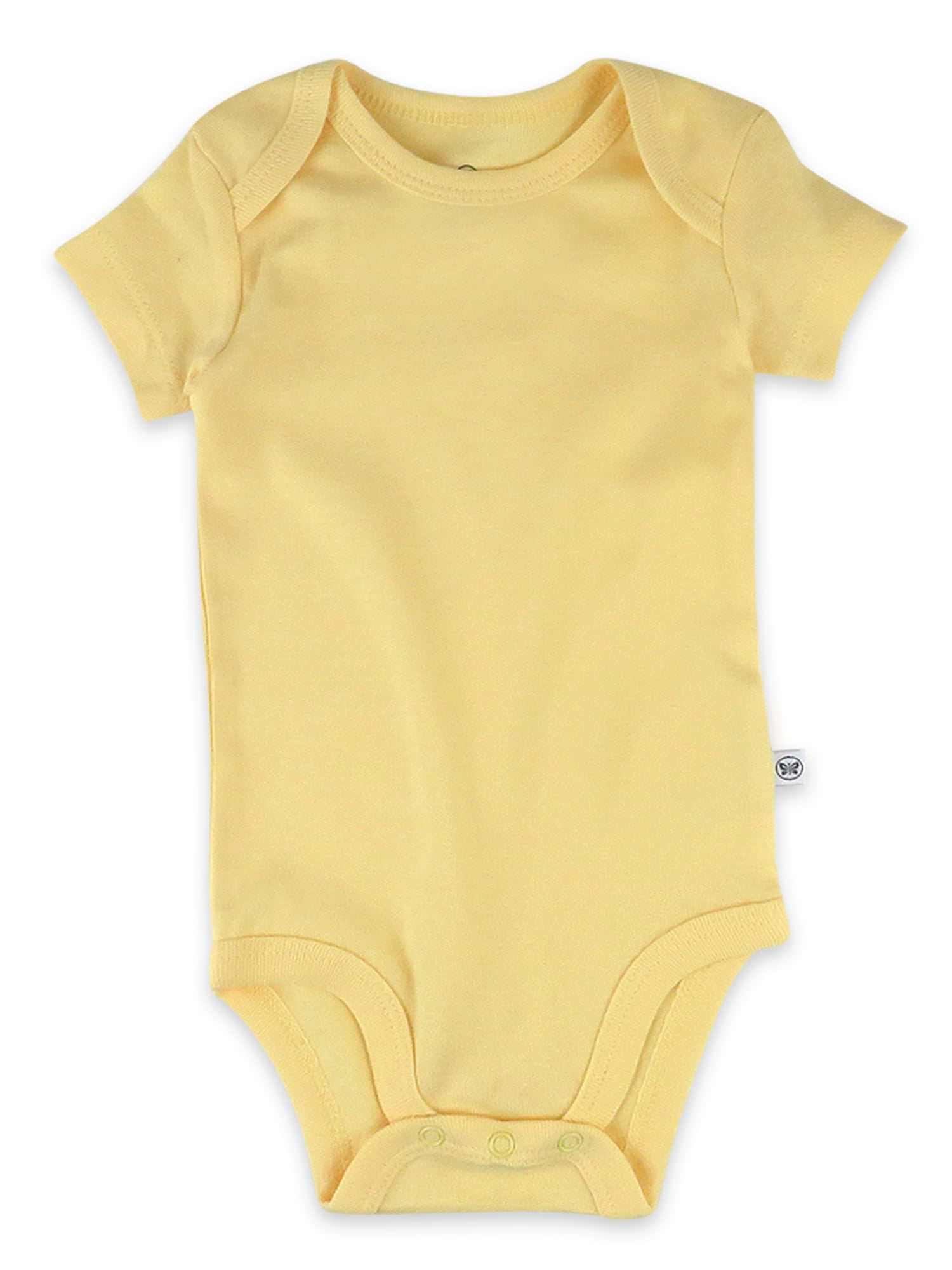 Honest Baby Clothing Baby Boy or Girl Gender Neutral Organic Cotton Short Sleeve Bodysuit, (Newborn-24 Months)