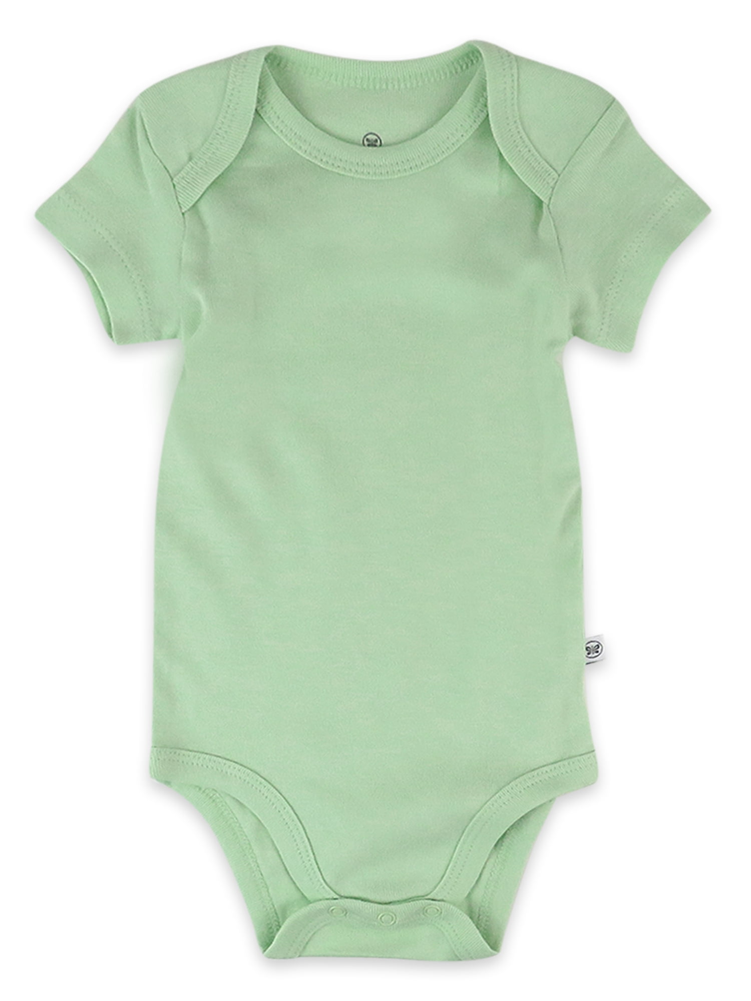 Honest Baby Clothing Baby Boy or Girl Gender Neutral Organic Cotton Short Sleeve Bodysuit, (Newborn-24 Months)