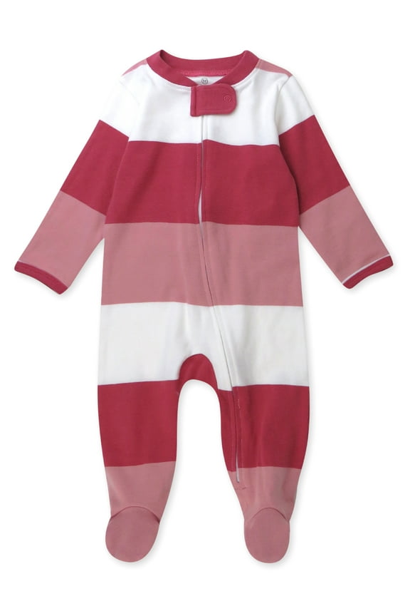 Baby Boy or Girl Gender Neutral Organic Cotton Sleep N Play (Preemie-9 Months)