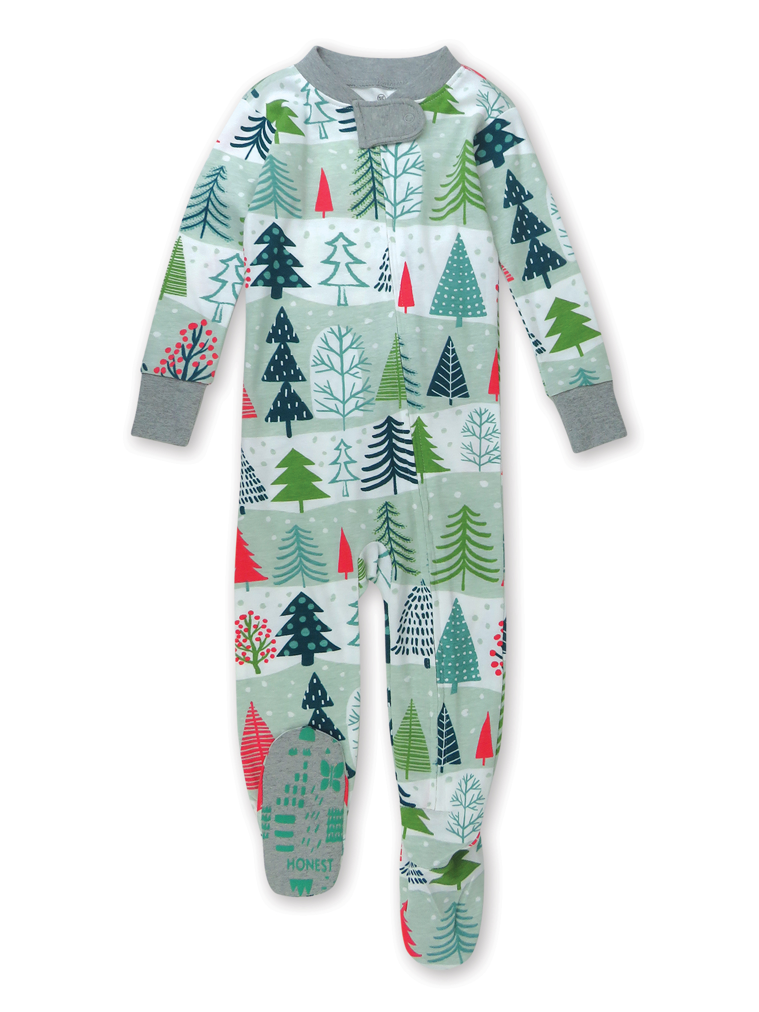 Elowel Baby Boys Footed Turtle Pajama Sleeper 100 Cotton Size 1218 Months Green