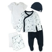 Honest Baby Clothing Baby Boy or Girl Gender Neutral Organic Cotton Take Me Home Gift Set, 6 Piece (Newborn-6 Months)