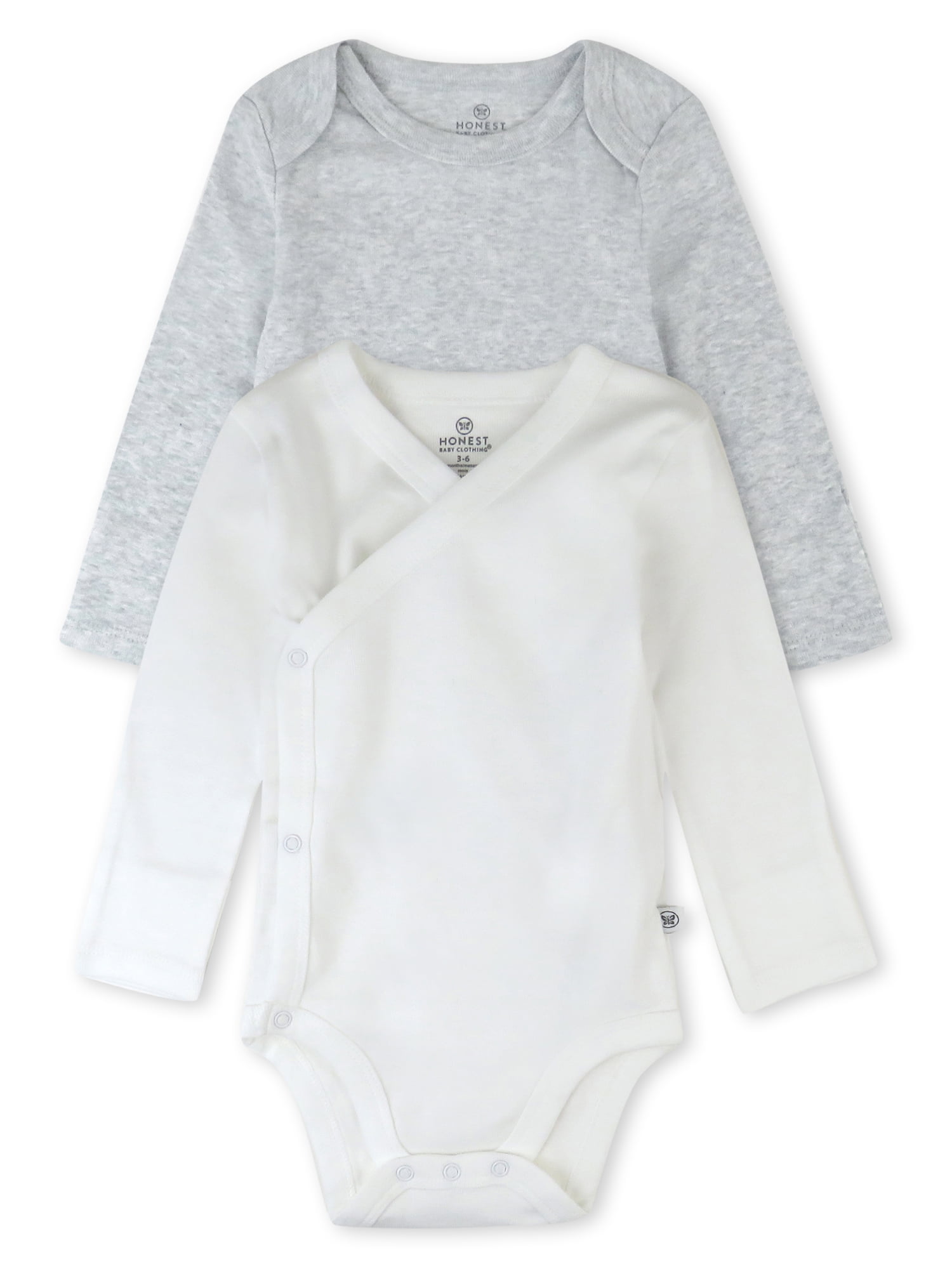 Taupe Checkered Snap Long Sleeve Bodysuit 6/12 Months
