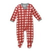 Actual Color: Painted Buffalo Check Red, Clothing Size: 0-3 Months