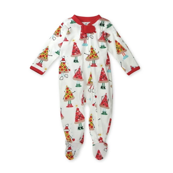Honest Baby Clothing Gender Neutral Organic Cotton Holiday Sleep N Play, Sizes Newborn-9 Months
