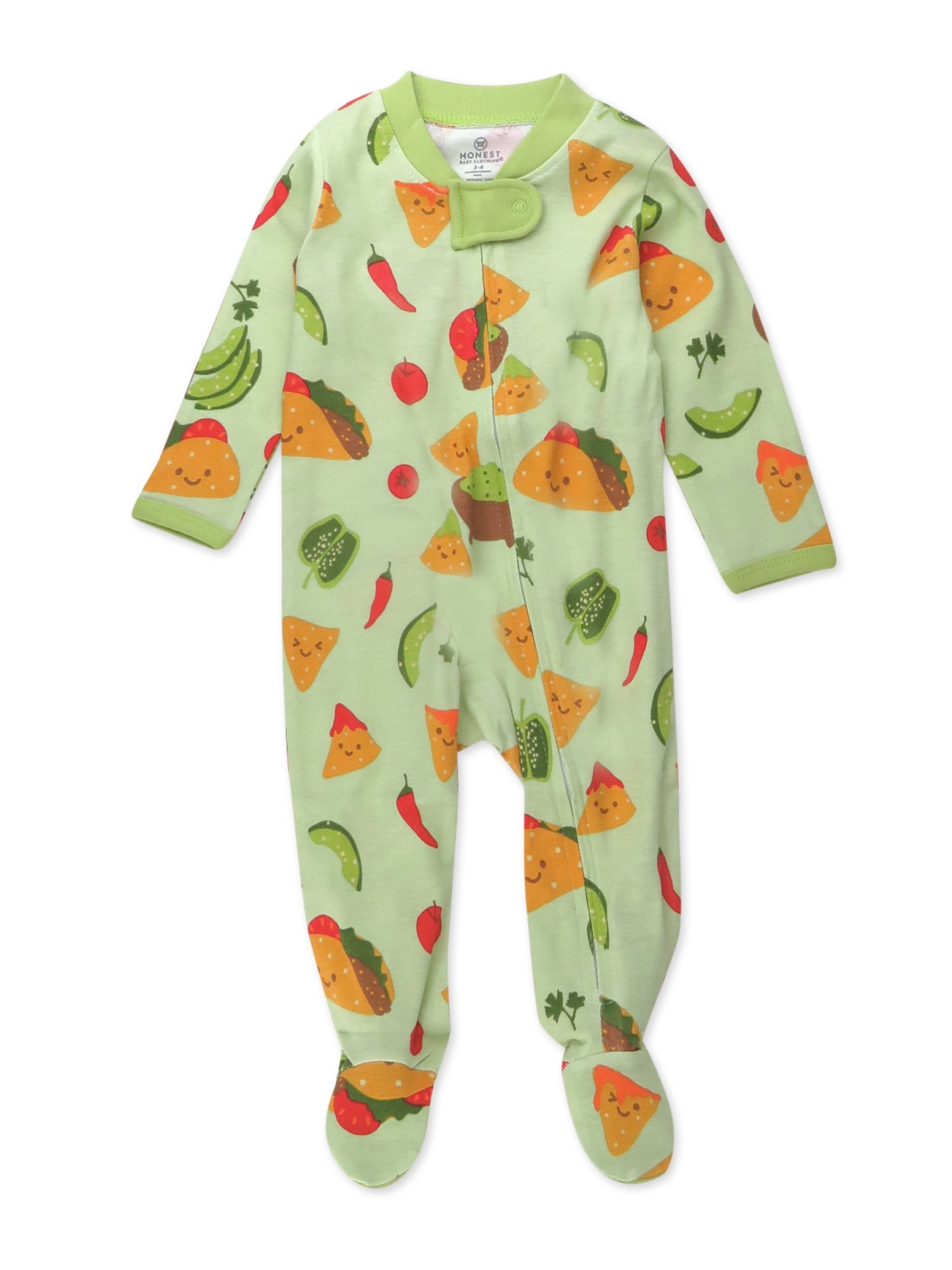 Honest Baby Clothing Organic Cotton Baby Boy/Girl Sleep N Play, Sizes Newborn-9 Months