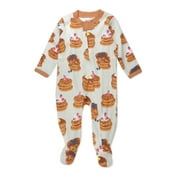 Honest Baby Clothing Organic Cotton Boy/Girl Long Sleeve Sleep N Play, Newborn to 9 Months