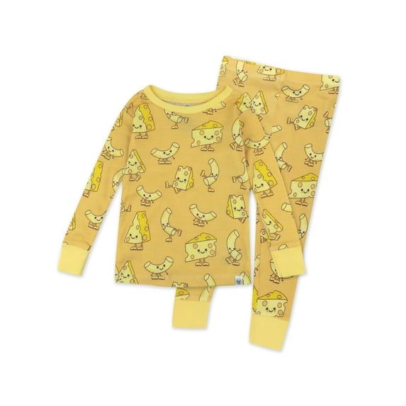 Honest Baby Clothing Organic Cotton Boy/Girl 2-Piece Long Sleeve Pajama Set, 12M to 5T