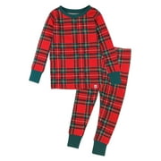 Honest Baby Clothing Organic Cotton Boy/Girl 2-Piece Long Sleeve Pajama Set, 12M to 5T