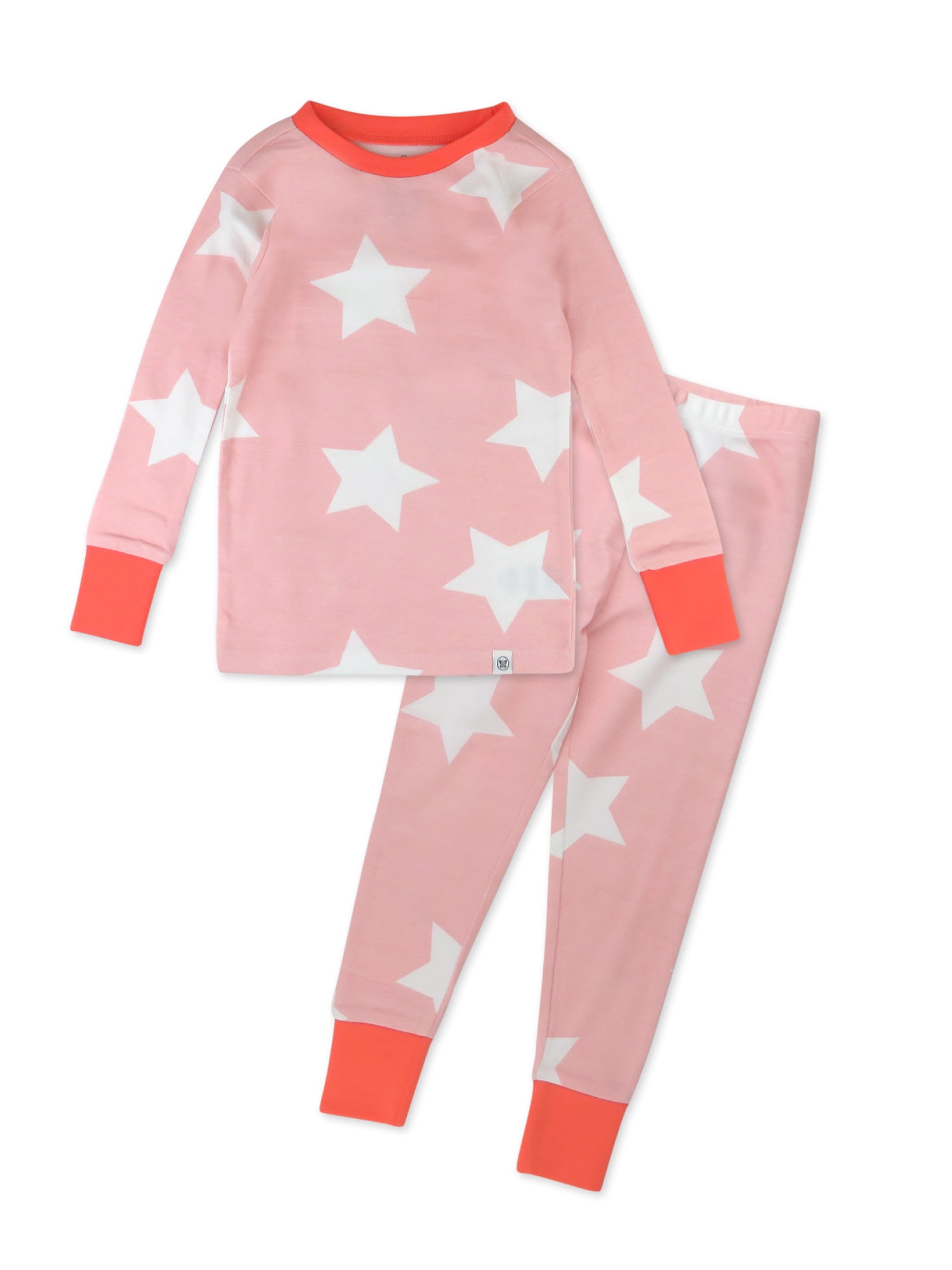Honest Baby Clothing Organic Cotton Boy/Girl 2-Piece Long Sleeve Pajama Set, 12m to 24m