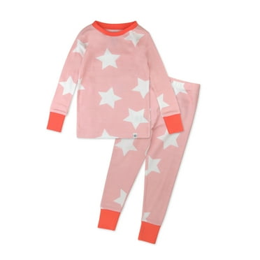 Honest Baby Clothing Organic Cotton Boy/Girl 2-Piece Long Sleeve Pajama Set, 12m to 24m