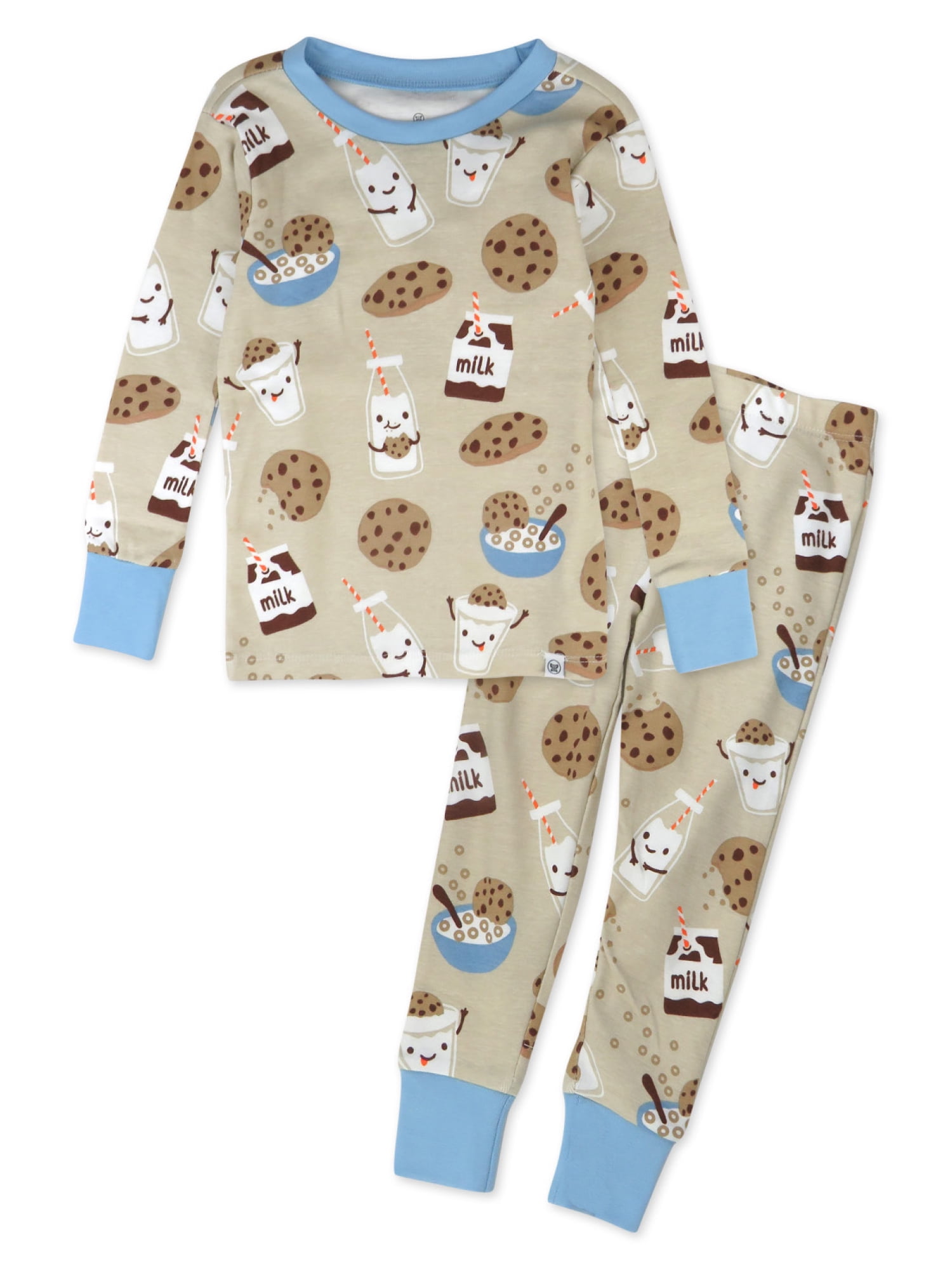 Honest Baby Clothing Organic Cotton Boy/Girl 2-Piece Long Sleeve Pajama Set, 12m to 24m