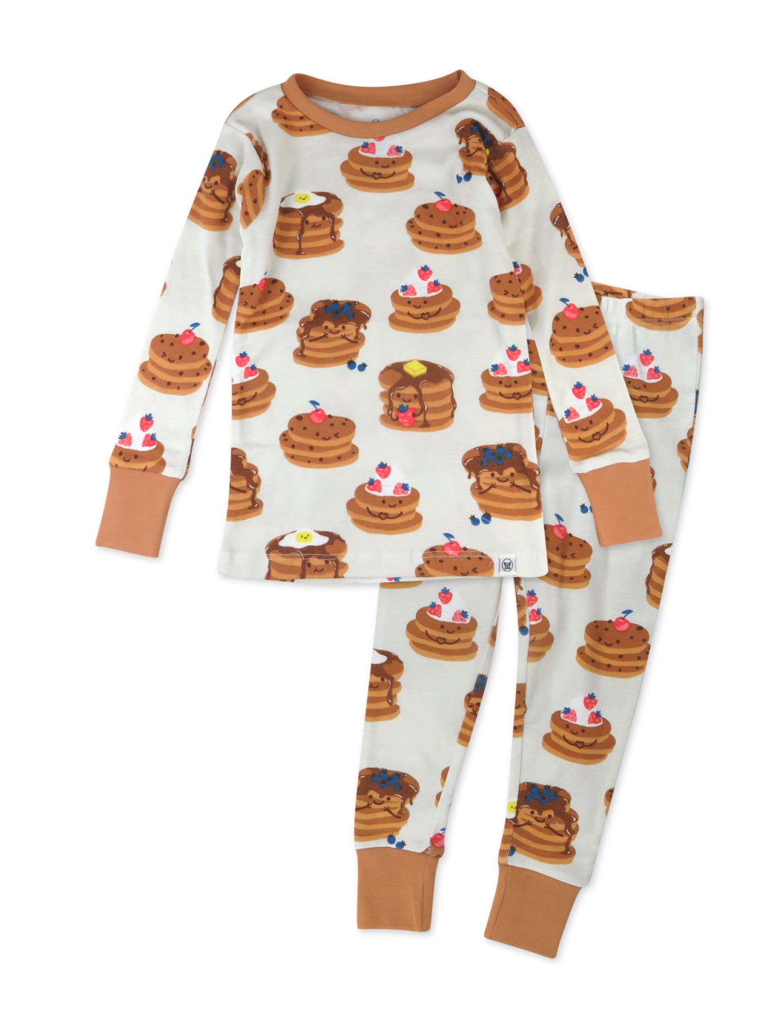 Honest Baby Clothing Organic Cotton Boy/Girl 2-Piece Long Sleeve Pajama Set, 12m to 24m