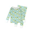 thumbnail image 1 of Honest Baby Clothing Organic Cotton Boy/Girl 2-Piece Long Sleeve Pajama Set, 18M to 5T, 1 of 7