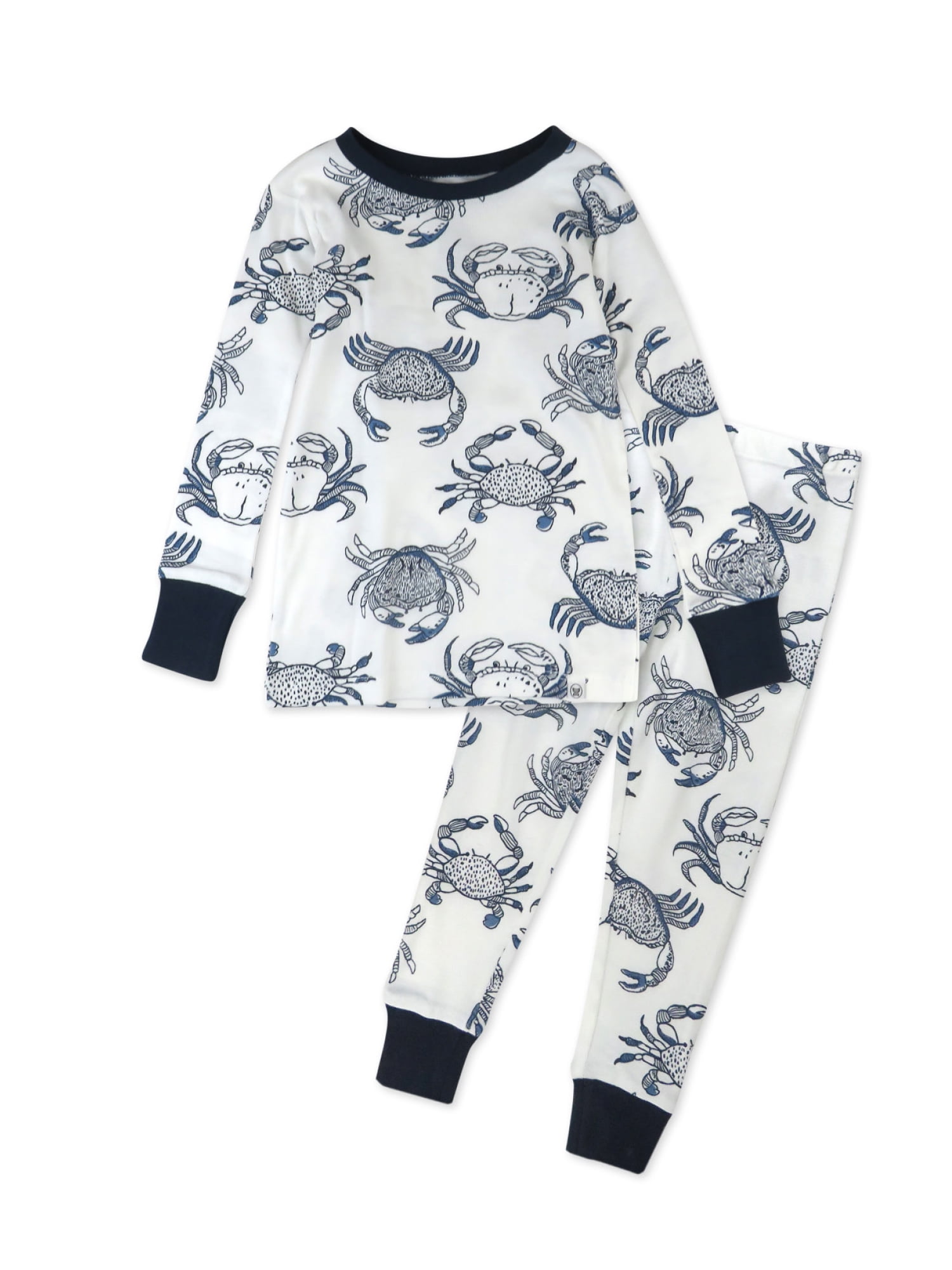 Honest Baby Clothing Organic Cotton Boy/Girl 2-Piece Long Sleeve Pajama Set, 2T to 5T