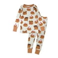 thumbnail image 1 of Honest Baby Clothing Organic Cotton Boy/Girl 2-Piece Long Sleeve Pajama Set, 2T to 5T, 1 of 7