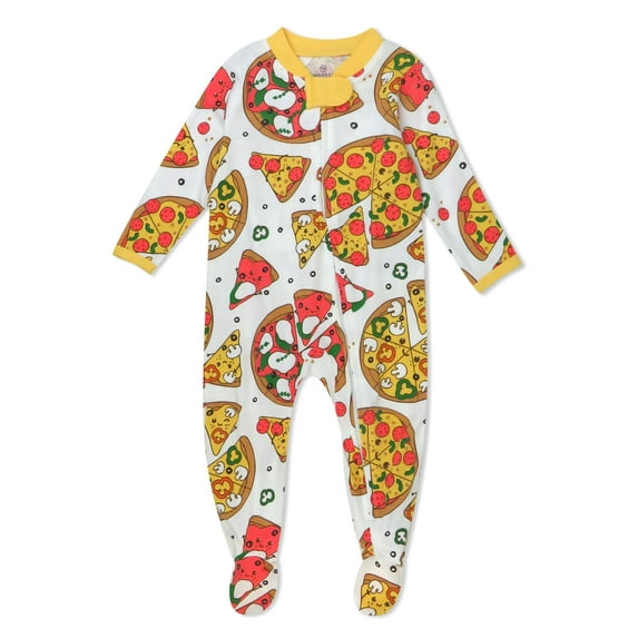 Honest Baby Clothing Organic Cotton Boy/Girl Long Sleeve Sleep N Play, Newborn to 9 Months