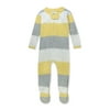 Actual Color: Jumbo Stripe Banana Butter, Clothing Size: 6-9 Months