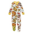 thumbnail image 1 of Honest Baby Clothing Organic Cotton Boy/Girl Long Sleeve Snug-Fit Footed Pajamas (12 - 24 Months), 1 of 7