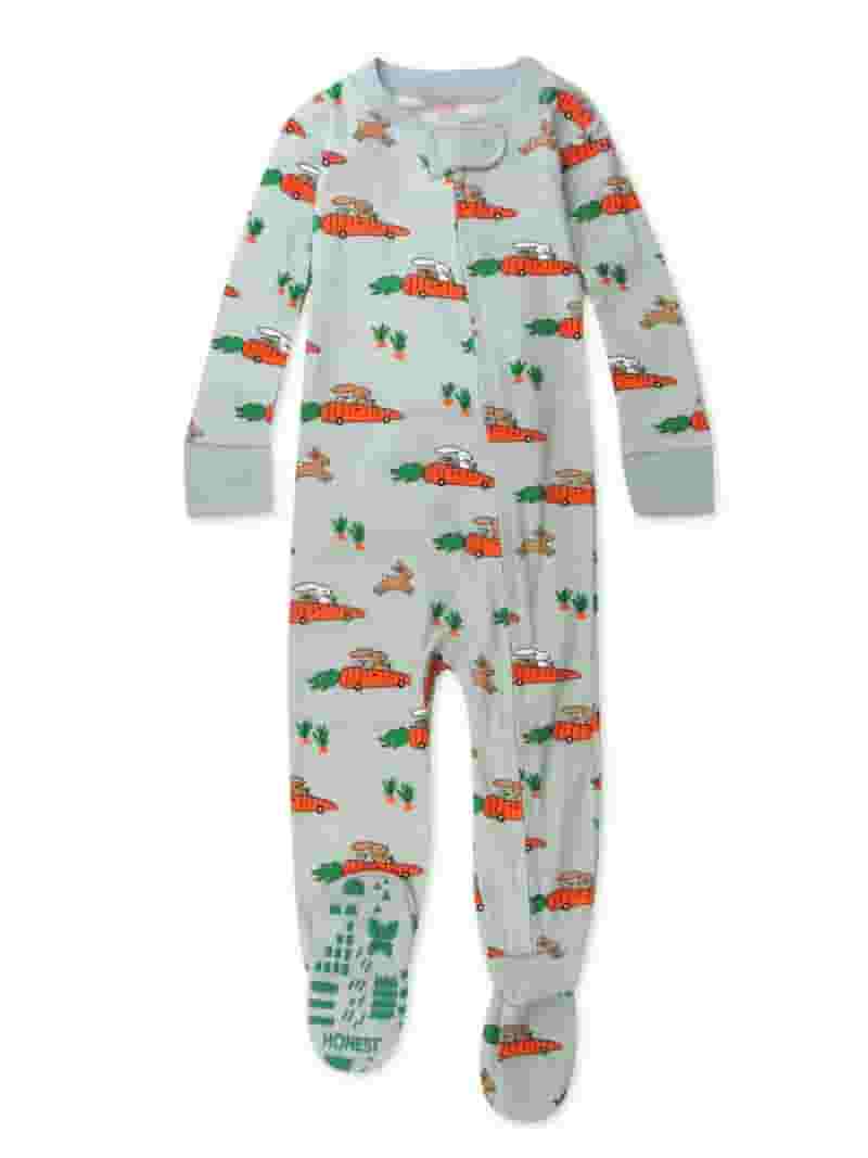 Baby Clothing 18 Month Pajamas With Feet Honest Baby Organic