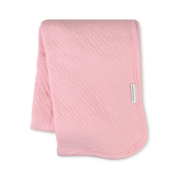 Honest Baby Clothing Organic Cotton Boy/Girl Receiving Blanket, Pink
