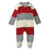 Actual Color: BOLD RED STRIPE, Clothing Size: 0-3 Months