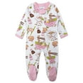 thumbnail image 1 of Honest Baby Clothing Organic Cotton Boy or Girl Long Sleeve Sleep N Play, Newborn to 9 Months, 1 of 5