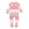 Actual Color: Jumbo Stripe Light Pink, Clothing Size: Newborn