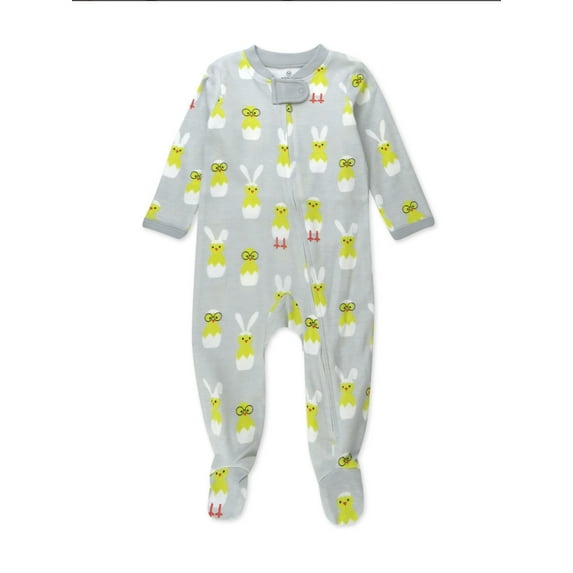 Honest Baby Clothing Organic Cotton Easter Baby Boy/Girl Sleep N Play, Sizes Newborn-9 Months