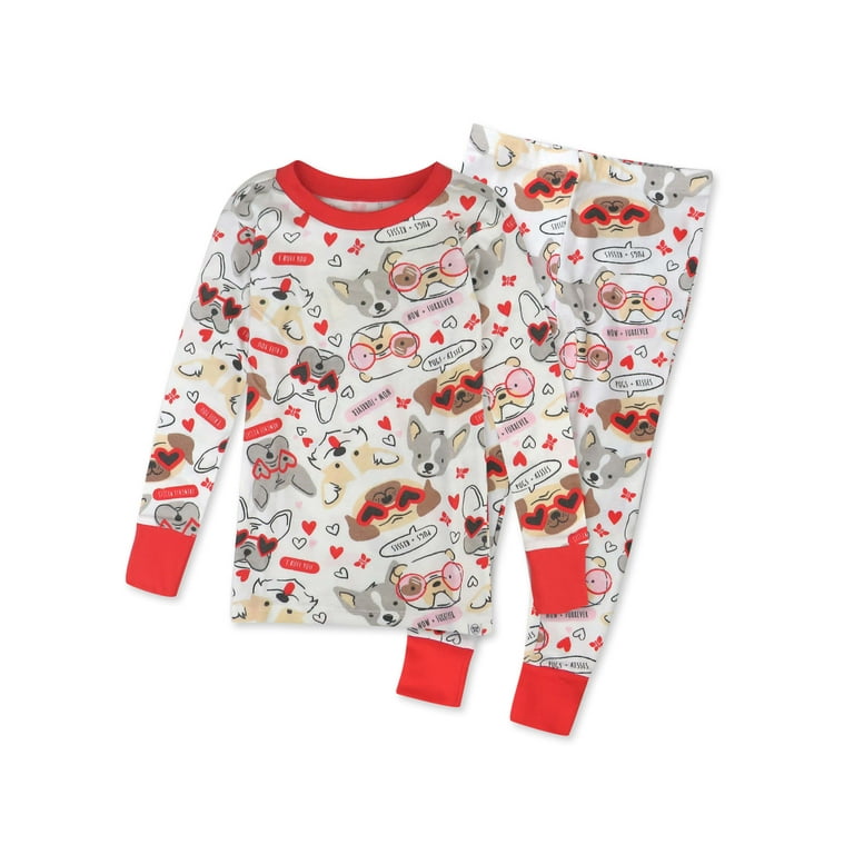 2 Piece Pug Long PJ Set 2 Piece Pug Long PJ Set