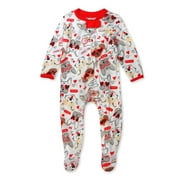 Honest Baby Clothing Organic Cotton Valentines Day Baby Boy/Girl Sleep N Play, Sizes Newborn-9 Months