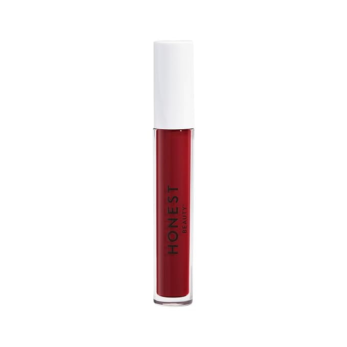 Honest Beauty Hydrating Liquid Lipstick with Hyaluronic Acid + Avocado Oil | EWG Verified, Vegan + Cruelty Free | Love, .12 fl oz