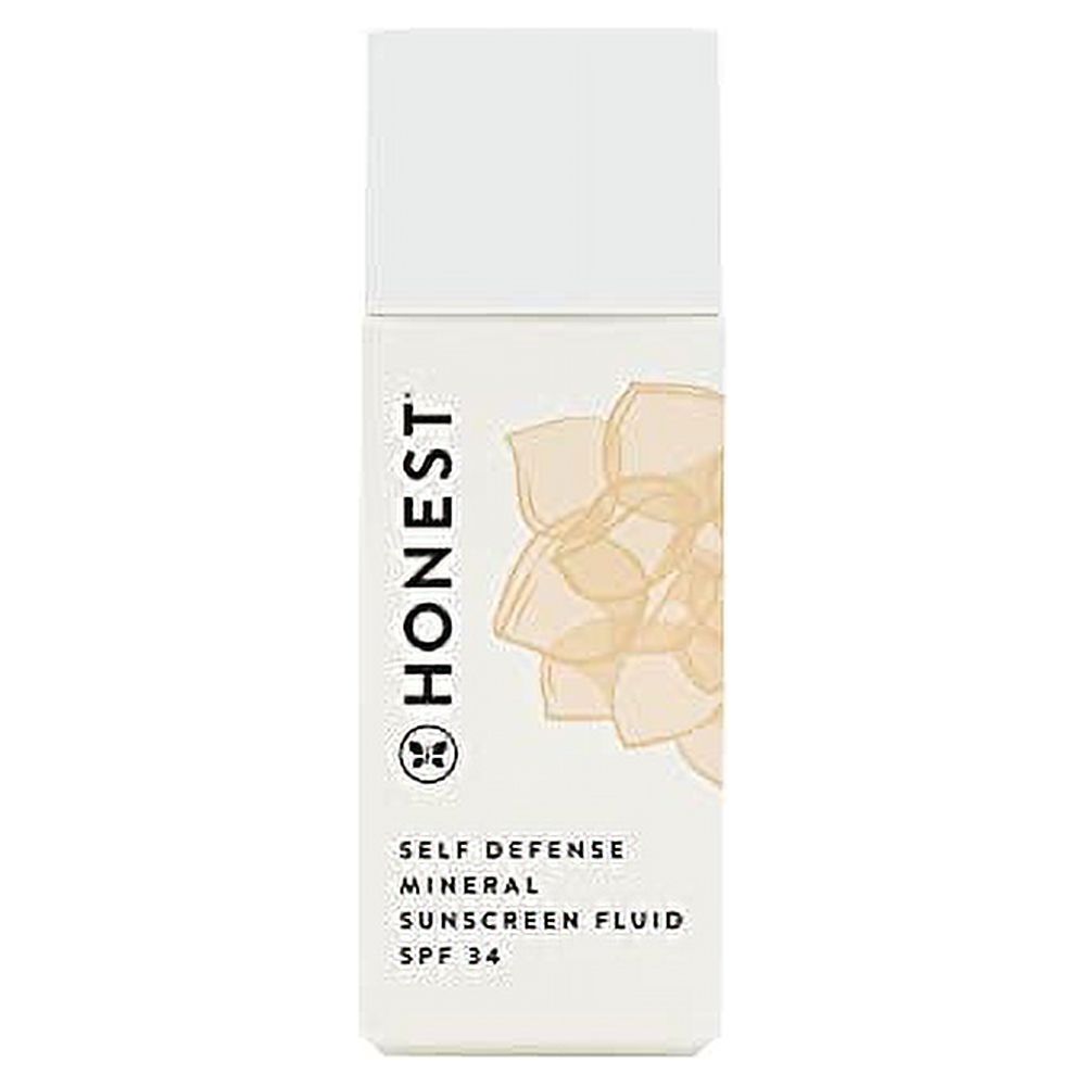 Honest Beauty Self Defense Protecting Mineral Sunscreen Fluid Spf 34