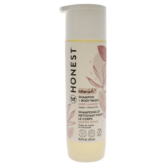 The Honest Company 2-in-1 Gently Nourishing Shampoo and Body Wash Sweet Almond 10 fl oz