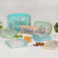 thumbnail image 1 of Honest Goods 7-Piece Silicone Food Storage Bags Multi, 1 of 2