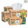 thumbnail image 1 of Honest Home 2 Ply Facial Tissue Paper Box | 800 Pulls | 200 Pulls x 4 boxes, 1 of 6