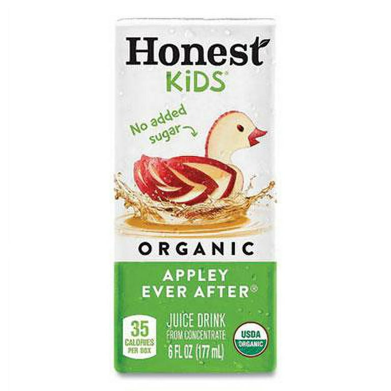 Organic Juice Drink, Appley Ever After, 6 oz, 50/Carton Organic Juice Drink, Appley Ever After, 6 oz, 50/Carton