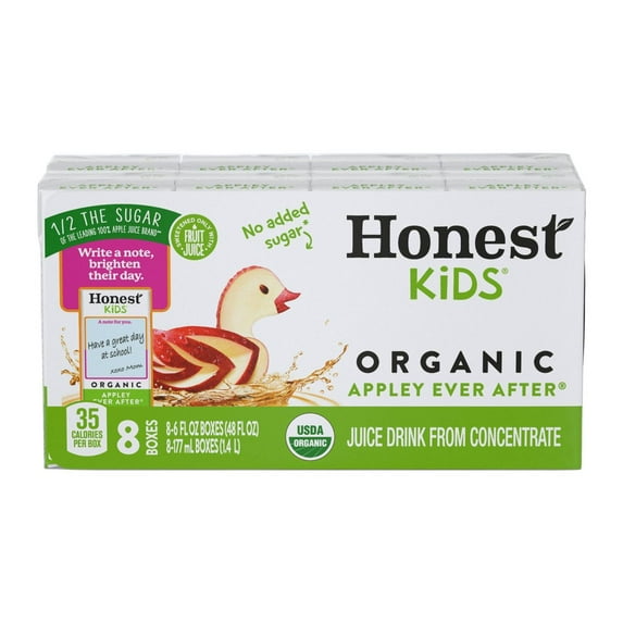 Honest Kids Organic Apple Juice Drink - 8pk/6 fl oz Box
