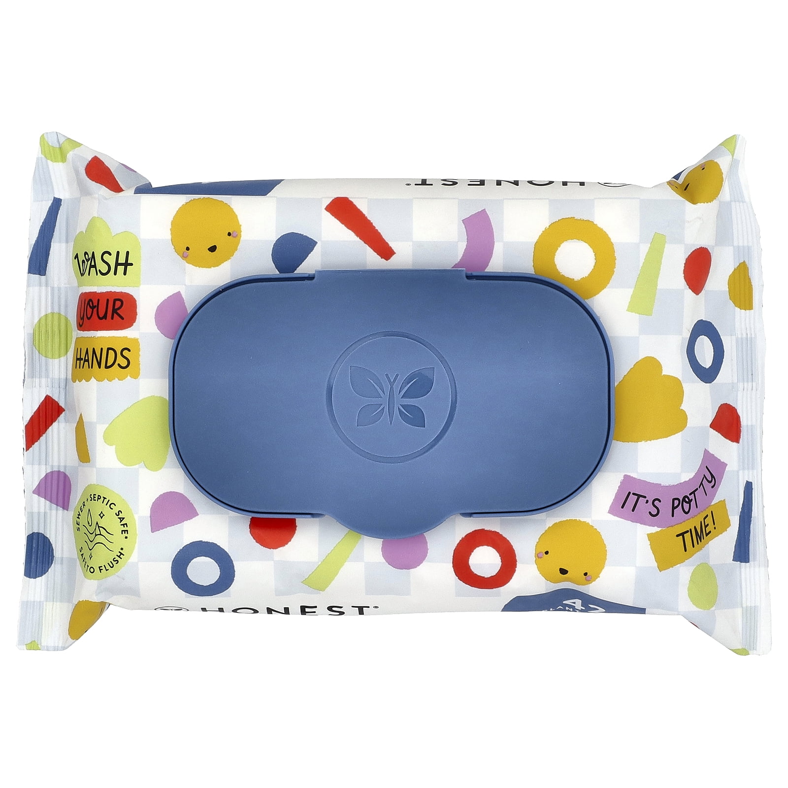 The Honest Company Little Flushables, Fragrance Free, 42 Plant-Based Wipes