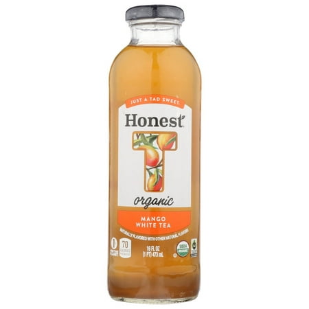 Honest Tea Organic Bottled Mango White Tea, 16 fl oz