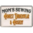 thumbnail image 1 of Honest Underwear Vintage Look Chic Distressed 8 x 12 Matte Finish Metal 108120020080, 1 of 1