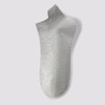 thumbnail image 1 of HonestMatter Ankle Socks for Women, 1 Pair No Show Cotton Socks, Soft Breathable Low Cut Socks for Flats Sneakers, Light Ashy, 1 of 6