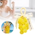thumbnail image 1 of HonestMatter Barebells Protein Bar, Handmade Grape Soap, Grape Shaped Hanging Soap, Decorative DIY Soap on a Rope for Hand Washing and Home Decor, Yellow Soap Bar, 1 of 9