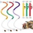 thumbnail image 1 of HonestMatter Cat Toys for Indoor Cats, Interactive Chew Rope with Silvervine Ball, Safe Teeth Cleaning Kitten Plaything for All Breeds, Orange, 1 of 9