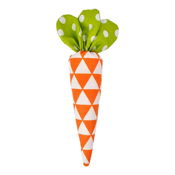 HonestMatter Cute Fabric Carrot Ornaments - Versatile Plush Carrots for Easter Baskets, Centerpieces, and Party Decorations for All Ages