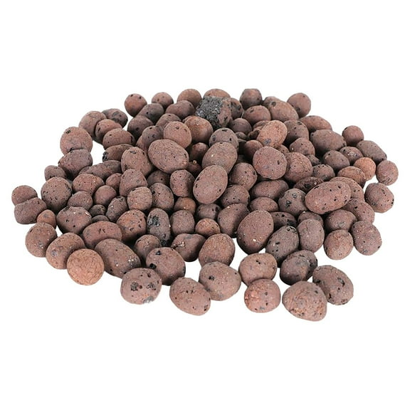 HonestMatter Expanded Clay Pebbles Clay Pebbles Grow Media pH Neutral Reusable Hydroponic Substrate for Plant Roots Indoor Garden Use 0.44 lb