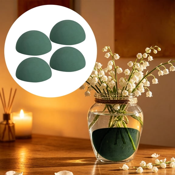 HonestMatter Flower Foam, 4-Pack Floral Foam Blocks for Fresh and Artificial Flowers, Florist Foam for Wedding Centerpieces and Craft Arrangements
