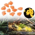 thumbnail image 1 of HonestMatter Glow in The Dark Stones, 10 Count Colorful Luminous Pebbles for Garden and Aquarium, Glowing Rocks for Walkways and Landscaping, 0.8 Inch, Orange, 1 of 7