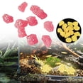 thumbnail image 1 of HonestMatter Glow in The Dark Stones, 10 Count Colorful Luminous Pebbles for Garden and Aquarium, Glowing Rocks for Walkways and Landscaping, 0.8 Inch, Pink, 1 of 7